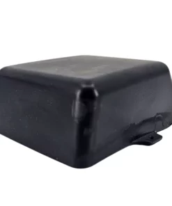 Gevel uitblaasrooster - zwart