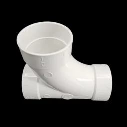 PVC T-piece 90° drawn - 51mm/2"