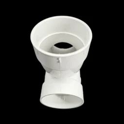 PVC T-piece 90° drawn - 51mm/2"