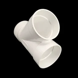 PVC T-piece 45° - 51mm/2"