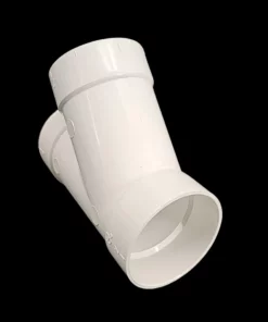 PVC T-stuk 45° - 51mm/2