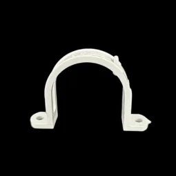 PVC Mounting saddle with clamp - 51mm/2"