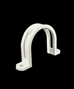 PVC Bevestigingszadel met klem - 51mm/2