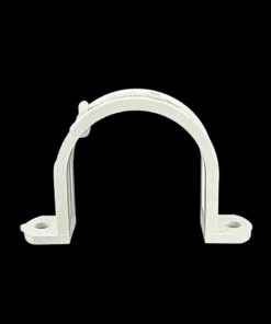 PVC Bevestigingszadel met klem - 51mm/2