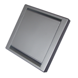 Vacuum contact QA - plastic - pinjack - stainless steel look