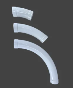 PVC bocht - 22,5° - T.b.v. Hide-a-Hose en Retraflex