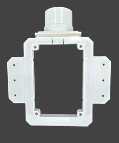 Hide-a-Hose montageplaat - holle wand