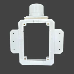 Hide-a-Hose mounting plate - hollow wall