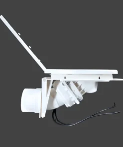 Hide-a-Hose montageplaat - holle wand