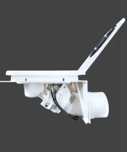 Hide-a-Hose montageplaat - holle wand