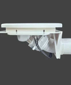 Hide-a-Hose montageplaat - holle wand