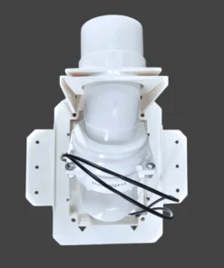 Hide-a-Hose montageplaat - holle wand