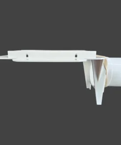 Hide-a-Hose montageplaat - holle wand