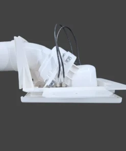 Hide-a-Hose montageplaat - holle wand