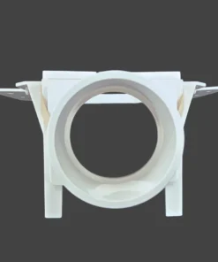 Hide-a-Hose montageplaat - holle wand