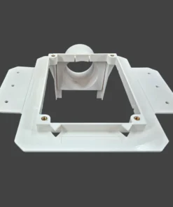 Hide-a-Hose montageplaat - holle wand