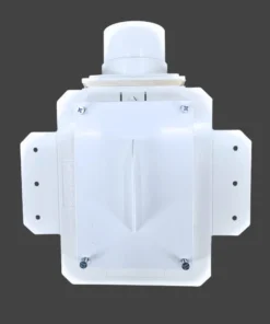 Hide-a-Hose montageplaat - holle wand