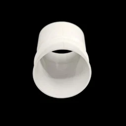 PVC-Winkelstück 30° - Muffe - weiß