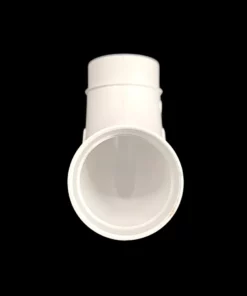 PVC Bocht 90° getrokken mof-spie 51mm/2