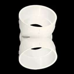 PVC Y-piece - 45° - sleeve-sleeve-sleeve
