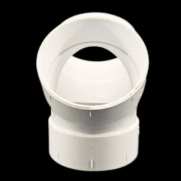 PVC Y-piece - 45° - sleeve-sleeve-sleeve