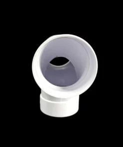 PVC Y-stuk - 90° getrokken - mof-mof-mof