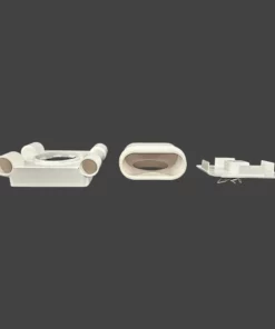 SlimLine Inbouwdoos - Geschikt voor stofcontact ES en QA