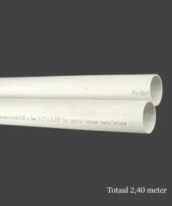 Pro-Duct zuigbuis - 51mm * 2mm - 120cm - 2 stuks