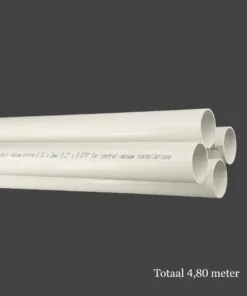 Pro-Duct zuigbuis - 51mm * 2mm - 120cm - 4 stuks