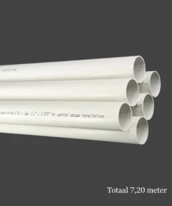Pro-Duct zuigbuis - 51mm * 2mm - 120cm - 6 stuks
